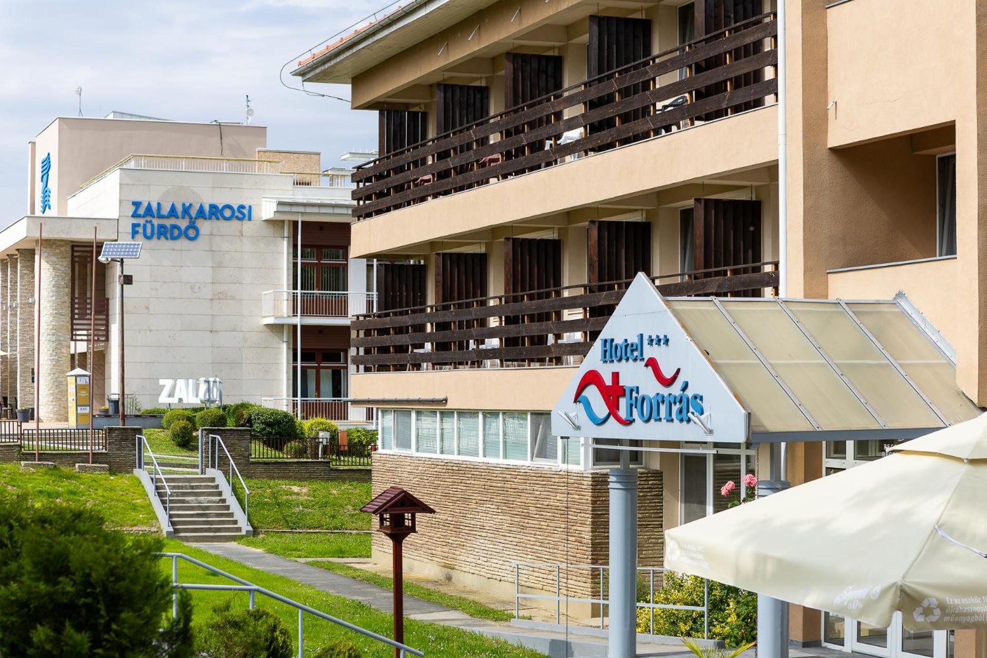 Hotel Forrás Zalakaros Exterior foto